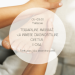 Teraapiline massaaž ja inimese diagnostiline õpetus (II) Tallinnas