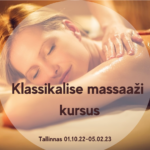 Klassikaline massaaži kursus TALLINNAS